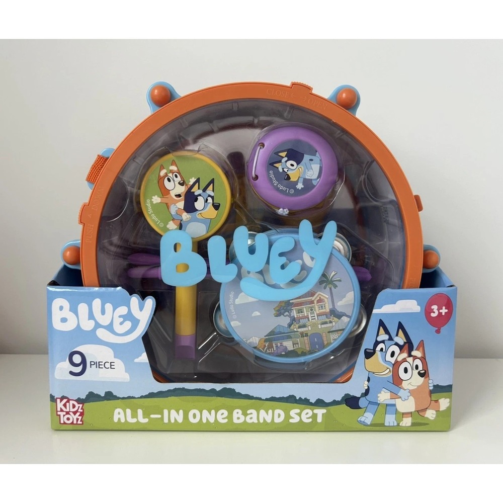 Bluey All In One Band Set - New - 9 Pieces